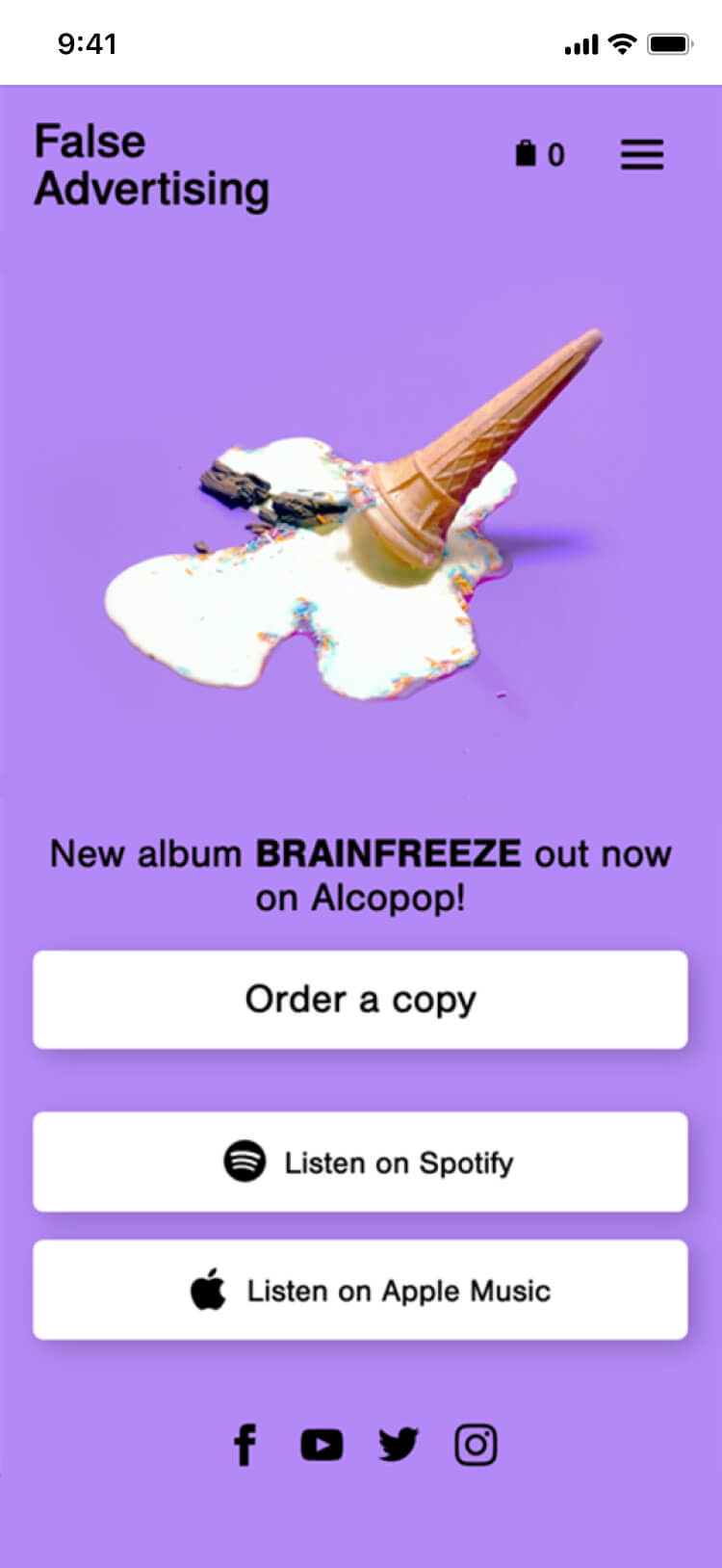 The mobile pre-save call to action
