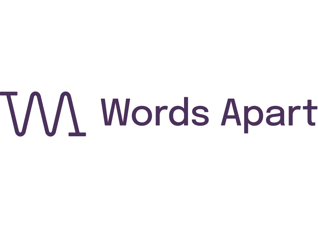 The new Words Apart logo